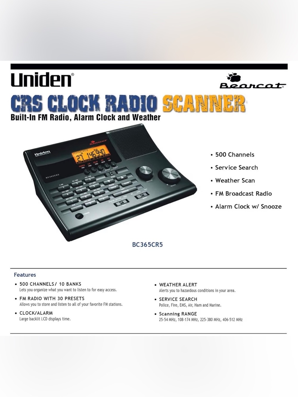 Scanner Radio - Picture 5 of 5